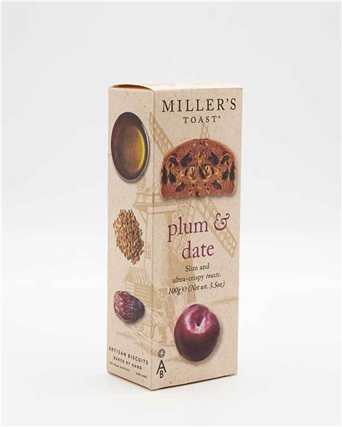 Miller's toast / Plum and date toast-trasera