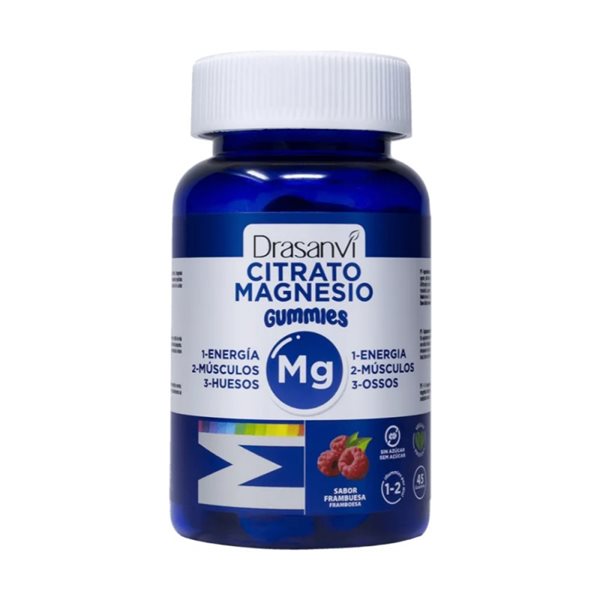 Minéral Citrate de Magnésium 45 Gummies Drasanvi-lateral