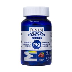 Minéral Citrate de Magnésium 45 Gummies Drasanvi