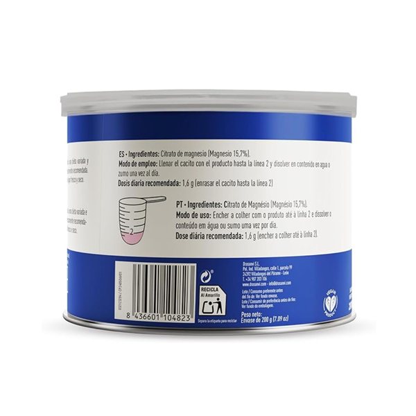 Magnesium Citrate Powder 200g Drasanvi-detalle