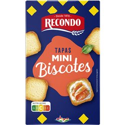 Mini Biscotes Recondo Natural 120 g