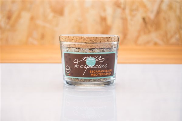 Mini Gift Basket Salt Flakes Specialties 2-trasera