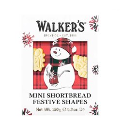 Petits sablés en forme de formes festives Walkers à la beurre, 150g.