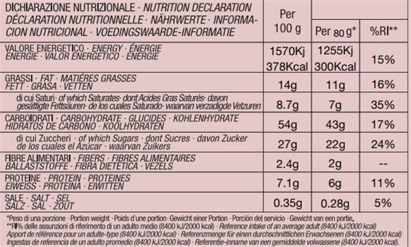 Mini Panettone Classique en Peluche-trasera
