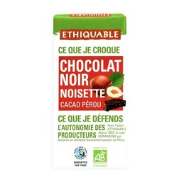 Mini tablette Choco noir Noisettes BIO 30 g