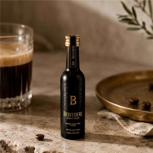 Miniature Belvedere Dirty Brew 5Cl Boîte de 60 unités.-detalle