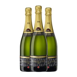 Miquel Pons Cava Vintage Gran Reserva 75 cl Espumoso Blanco (Caja de 3 unidades)