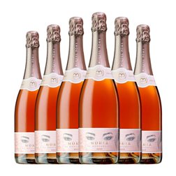 Miquel Pons Núria de Montargull Trepat Cava Rosé — Rosado 75 cl Espumoso Rosado (Caja de 6 unidades)