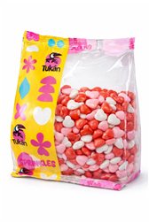 MIX HEARTS (RED, WHITE, AND PINK) SPRINKLES 450g.