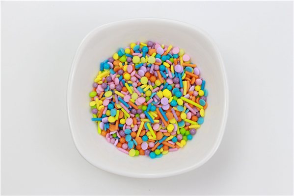 MIX MULTICOLOR SPRINKLES 450g C.A.P-lateral
