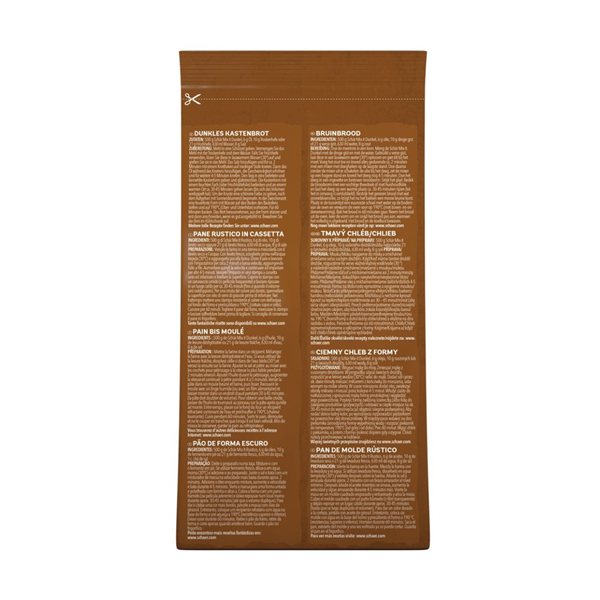 Harina Mix para pan rustico 1kg Schar-izquierda