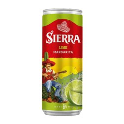 Mixer Caja de 12 unidades Sierra Lata 25 cl Lima, Margarita