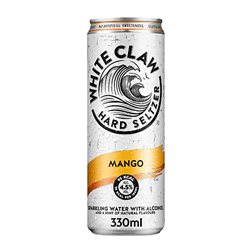 Mixer Caja de 12 unidades White Claw Hard Seltzer Lata 33 cl Mango