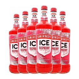 Mixer Smirnoff Ice 70 cl Raspberry — Frambuesa (Caja de 6 unidades)
