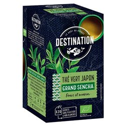 Té Verde Sencha Japonés Premium Bio 40g (20tb)