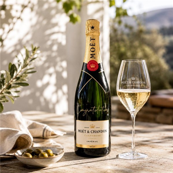 Moët & Chandon Brut Imperial Congratulations Edition-detalle