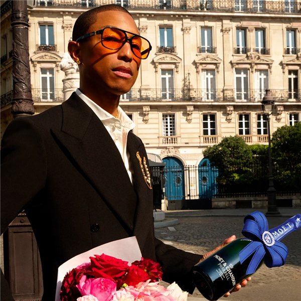 Moët & Chandon x Pharrell Williams Limited Edition Brut Impérial-trasera