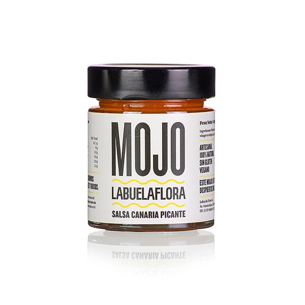 Scharfe rote Mojo - Glas-detalle