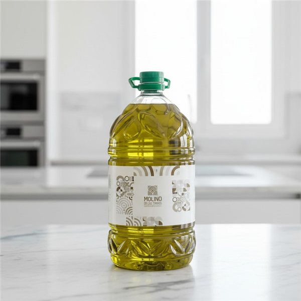 Mill of the Torres Picual in a 5L container-lateral