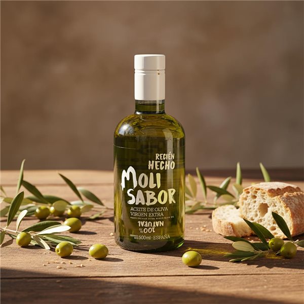 Molisabor Frantoio Primer Día de Cosecha 500 ml-detalle