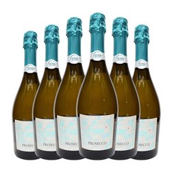 Mondo del Vino Luna Argenta Glera Brut Prosecco 75 cl Espumoso Blanco (Caja de 6 unidades)