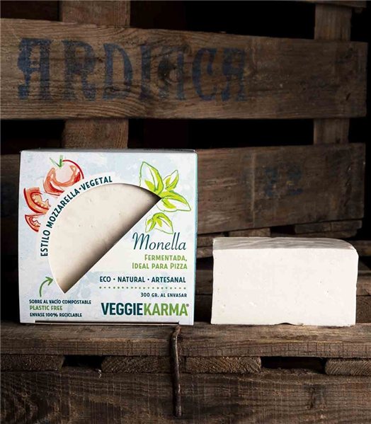 Monella - Bloc végan à râper et fondre, Veggie Karma-detalle