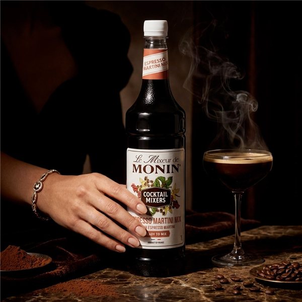 Monin Le Mixeur Espresso Martini Mix PET 1L-detalle