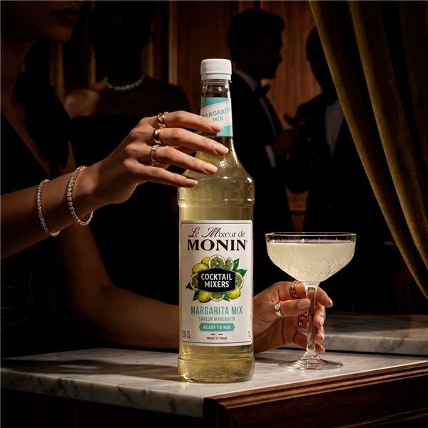 Monin Le Mixeur Margarita Mix PET 1L-lateral