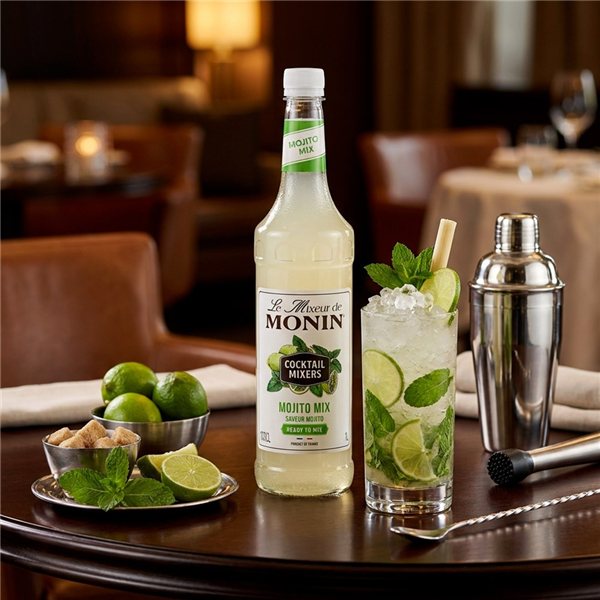 Monin Le Mixeur Mojito PET 1L-lateral