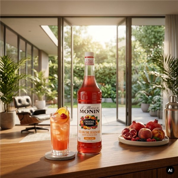 Monin Le Mixeur Sex On The Beach PET 1L.-lateral