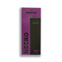Monper - 90% Dark Chocolate 85g | Maximum cocoa purity, intense and sophisticated