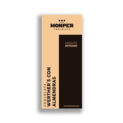 Monper – Chocolate Werther’s con Almendra Marcona 85g | Caramelo clásico y almendra premium