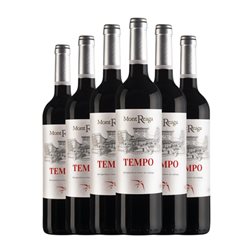 Mont Reaga Tempo 6 Meses Tempranillo Vino de la Tierra de Castilla Joven 75 cl Vino Tinto (Caja de 6 unidades)