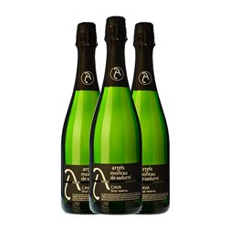 Montau de Sadurní Arrels Brut Cava Reserva 75 cl Espumoso Blanco (Caja de 3 unidades)