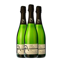 Montau de Sadurní Arrels Brut Nature Cava Reserva 75 cl Espumoso Blanco (Caja de 3 unidades)