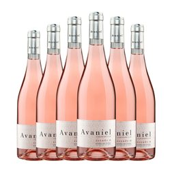 Monteabellón Avaniel Tempranillo Seco Ribera del Duero 75 cl Vegano Vino Rosado (Caja de 6 unidades)