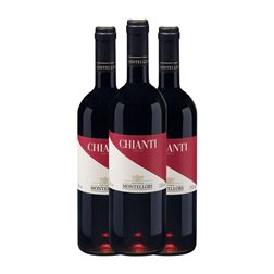 Montellori Sangiovese Chianti 1 L Vino Tinto (Caja de 3 unidades)