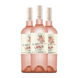 Montes Cherub Syrah Trocken — Seco Valle de Colchagua Rosé — Rosado 75 cl Vino Rosado (Caja de 3 unidades)