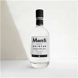 Gin sec Monti London - Bouteille