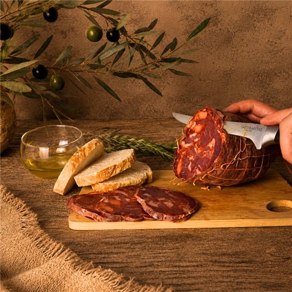 Morcón ibérico-detalle