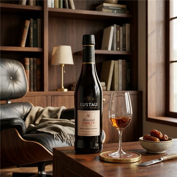 Moscatel Emilin Lustau 37.5 cl-lateral