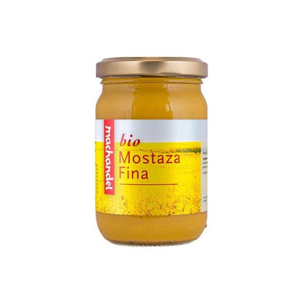 Fine organic mustard 200g Machandel-detalle