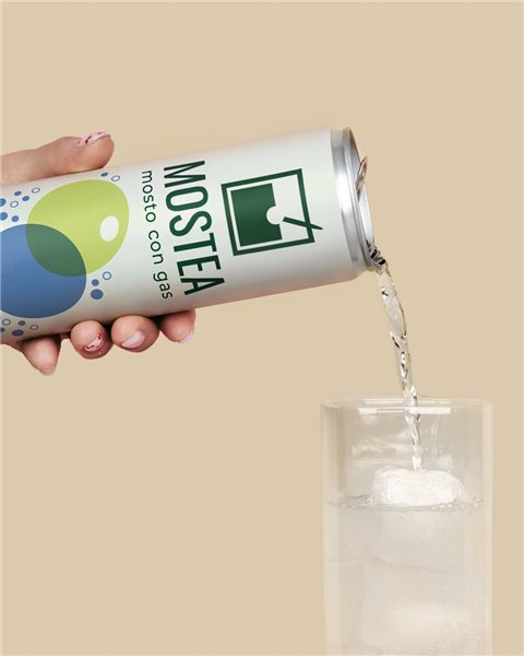 Mosto con gas MOSTEA-trasera