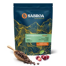 La traducción al alemán sería:

"Mouintain Essence Cafés Sabroa (Mexiko) Entkoffeiniert (Kopie)"