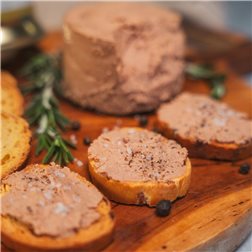 Duck liver foie gras mousse 130g.