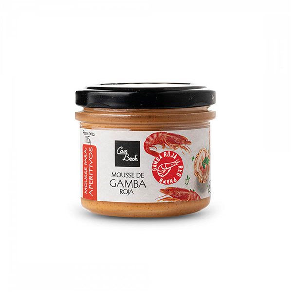 Mousse de Crevette, Can Bech-detalle