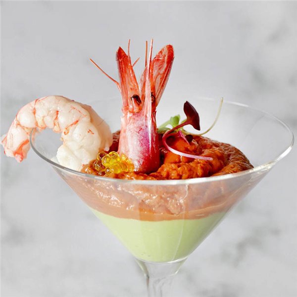 Mousse de Crevette, Can Bech-izquierda
