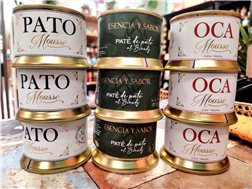 Mousse de oca con Trufa