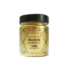 Senf mit Wintertrüffelsplittern 1,5% 130 g.