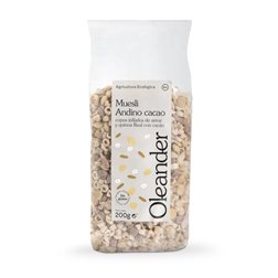 MUESLI ANDINO AU CACAO ÉCO 200G OLEANDER
